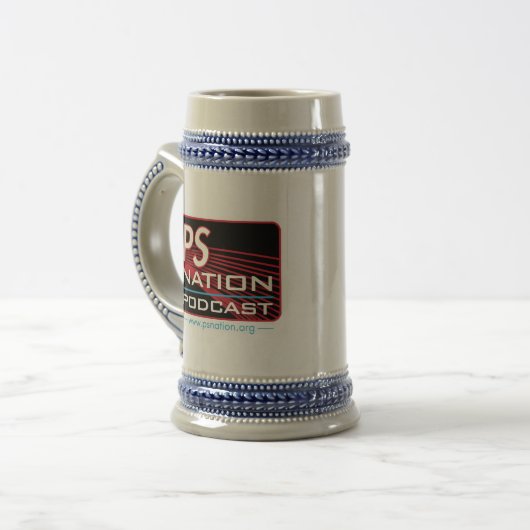 "Team Torgo" Beer Stein Bierpul (Voorkant links)