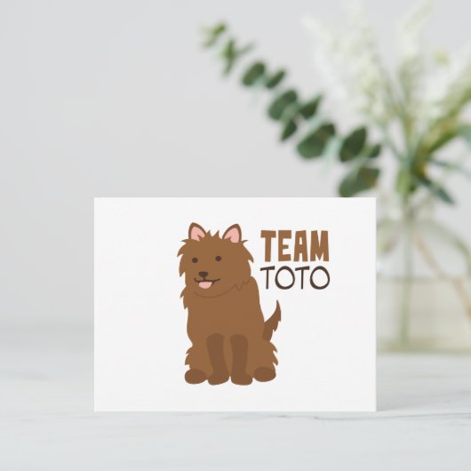 Team Toto Briefkaart (Staand voorkant)