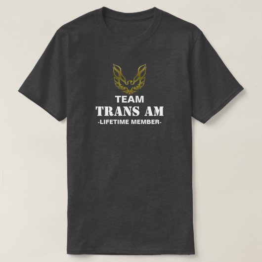TEAM TRANS AM T-SHIRT (Design voorkant)