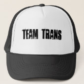 Team Trans Trucker Hat Pet (Voorkant)