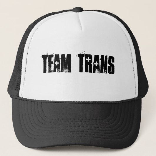 Team Trans Trucker Hat Pet (Voorkant)