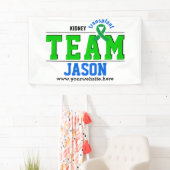 Team Transplant Sport Groen Lint  Spandoek (Insitu)