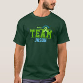 Team Transplant Sport Groen Lint T-shirt (Voorkant)