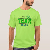 Team Transplant Sport Groen Lint  T-shirt (Voorkant)