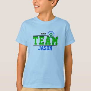 Team Transplant Sport Groene Lint Aanpasbaar T-shirt