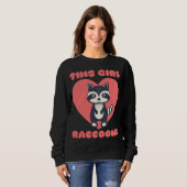 Team Trash Kat Panda dierenvriend Opossum Rat Funn Trui (Voorkant volledig)