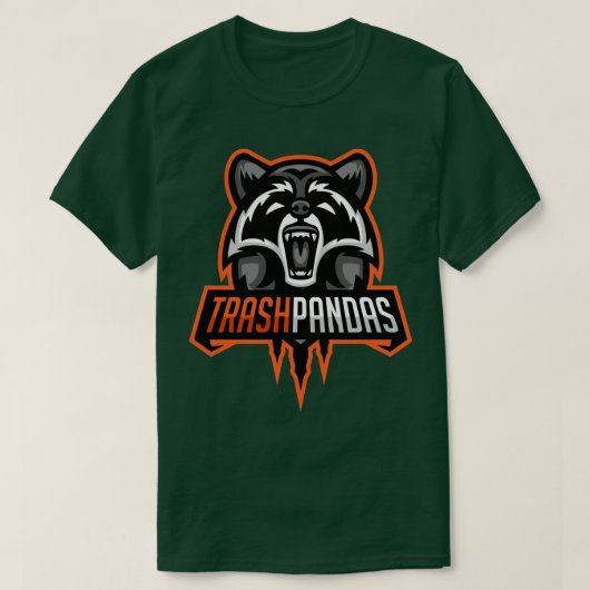 Team Trash Pandas T-shirt (Design voorkant)