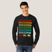 Team Trash Raccoon T-shirt (Voorkant volledig)