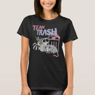 Team Trash Rodents Raccoons Possum Funny Opposum T-shirt