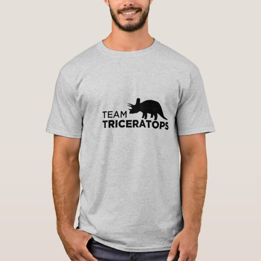 Team Triceratops T-Shirt (Voorkant)