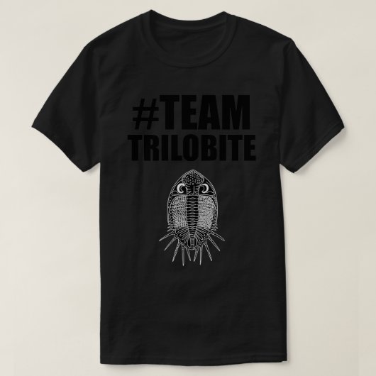Team Trilobite 33 T-shirt (Design voorkant)