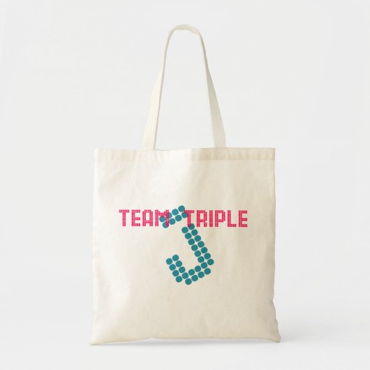 Team Triple J Bag Tote Bag (Voorkant)