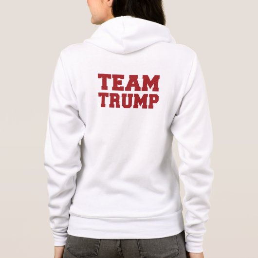 Team Trump 2016 Hoodie (Achterkant)