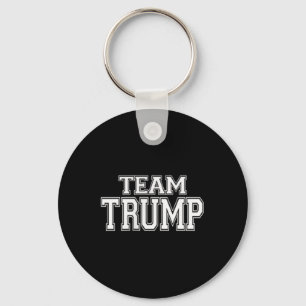 Team Trump Jersey Style Shirt W Trump 47 op de rug Sleutelhanger