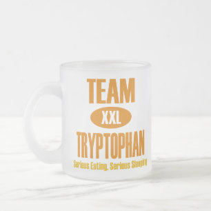Team Tryptophan Matglas Koffiemok