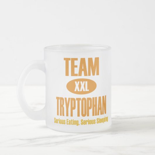 Team Tryptophan Matglas Koffiemok (Links)