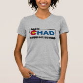 Team Tsjaad- Vrouwen in T-Shirt (Voorkant)
