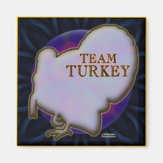 Team Turkije Magneet (Voorkant)