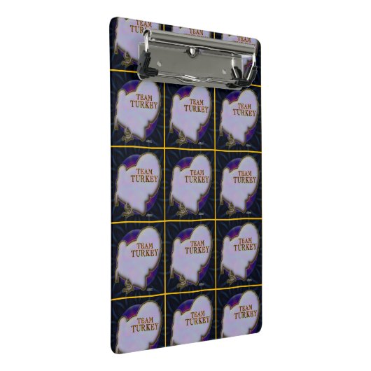 Team Turkije Mini Klembord (Schuin)