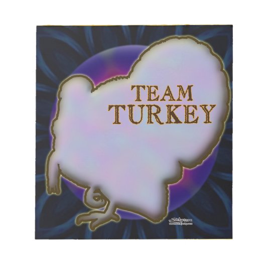 Team Turkije Notitieblok (Voorkant)