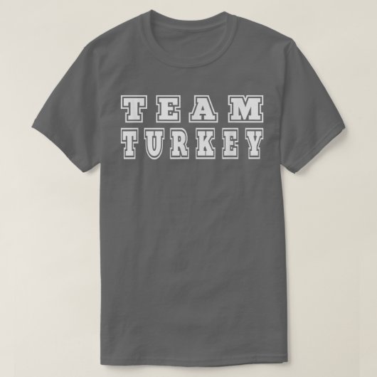 Team Turkije T-shirt (Design voorkant)