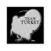 Team Turkije Zelfinktende Stempel (Design)