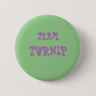 TEAM TURNIP Green Pin Ronde Button 5,7 Cm