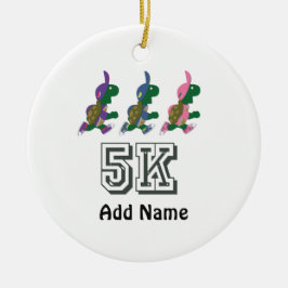 Team Turtle 5K Keramisch Ornament