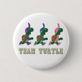 Team Turtle Ronde Button 5,7 Cm (Voorkant)