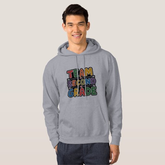 Team Tweede graad Hoodie (Voorkant volledig)