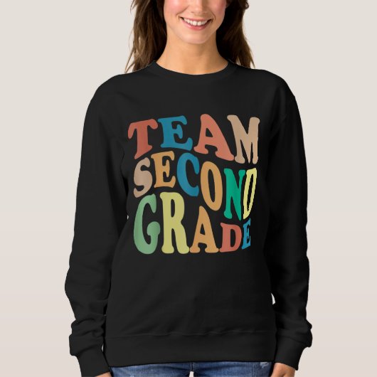 Team Tweede graad, tweede graad terug naar school Trui (Voorkant)
