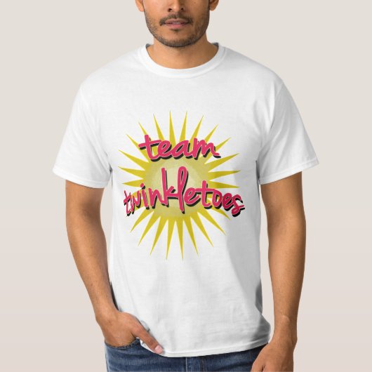 Team Twinkletoes met Starburst T-shirt (Voorkant)