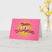 Team Twinkletoes with Starburst Kaart (Gele Bloem)