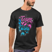 Team Twins for a Fishing   T-shirt (Voorkant)