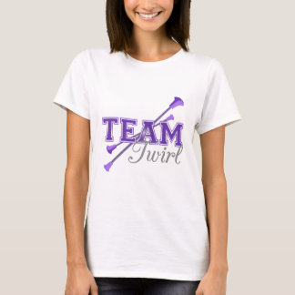 Team Twirl Baton T-shirt