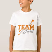 Team Twirl Baton T-shirt (Voorkant)