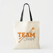 Team Twirl Baton Tote Bag (Voorkant)