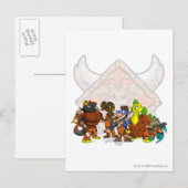 Team Tyrannia Group Briefkaart (Voorkant / Achterkant)