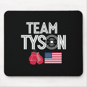 Team Tyson Familie Gepersonaliseerde Naam Muismat