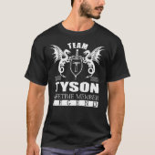 Team TYSON LEEFTIJD T-shirt (Voorkant)