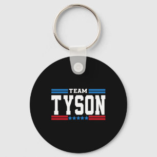 Team Tyson Levenslang Lid Familie Achternaam Tyson Sleutelhanger