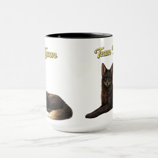 Team Tyson the Fox kids mug Mok (Midden)