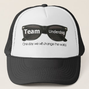 Team Underdog zwarte zonnebril pet