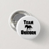 Team Unicorn Ronde Button 3,2 Cm (Voorkant /achterkant)