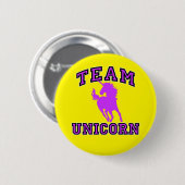 Team Unicorn Ronde Button 5,7 Cm (Voorkant /achterkant)