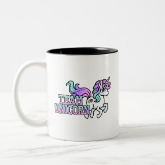 Team UNICORN Tweekleurige Koffiemok