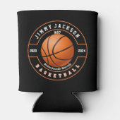 Team - Universiteit - School Basketbal Blikjeskoeler (Achterkant)