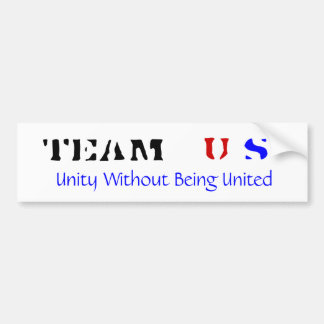 TEAM US-bumpersticker Bumpersticker