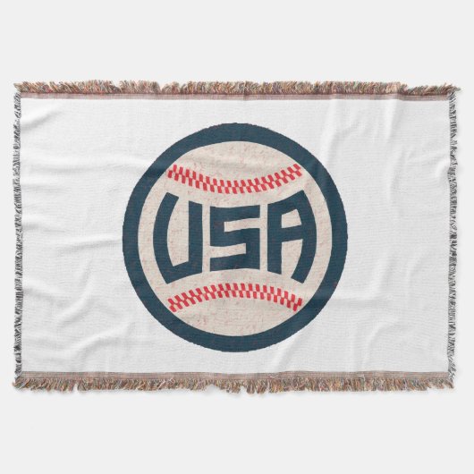 Team USA Baseball Deken (Voorkant)