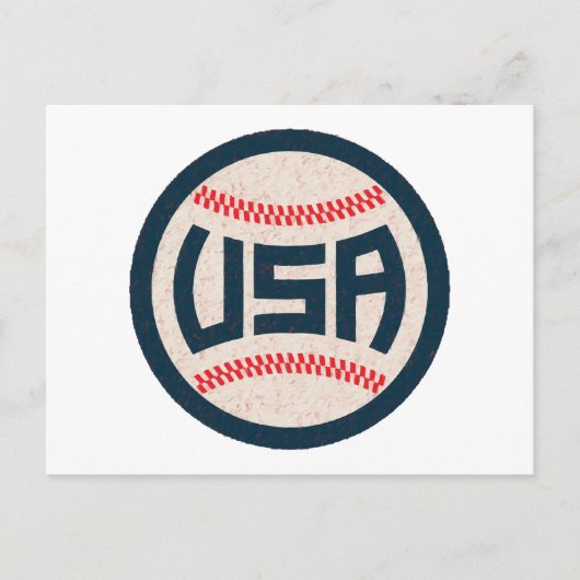 Team USA Honkbal Briefkaart (Voorkant)